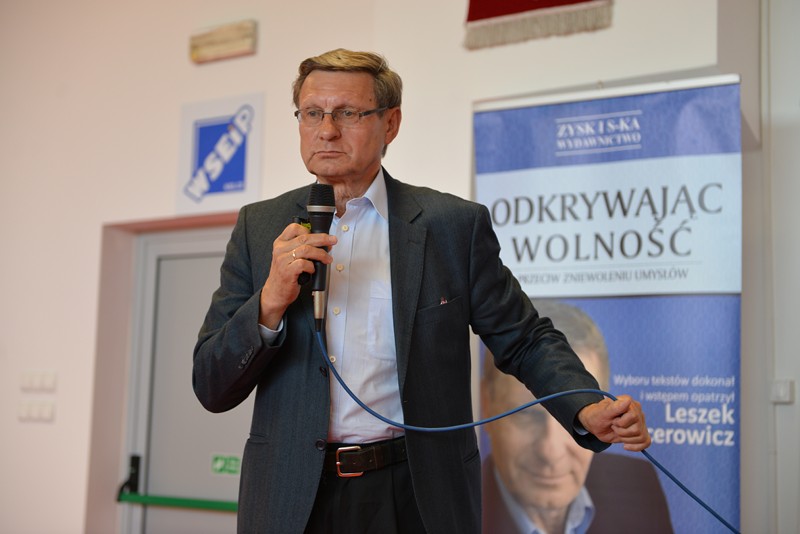 profesor Leszek Balcerowicz w WSEiP_15