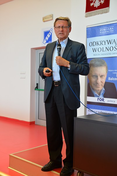 profesor Leszek Balcerowicz w WSEiP_17