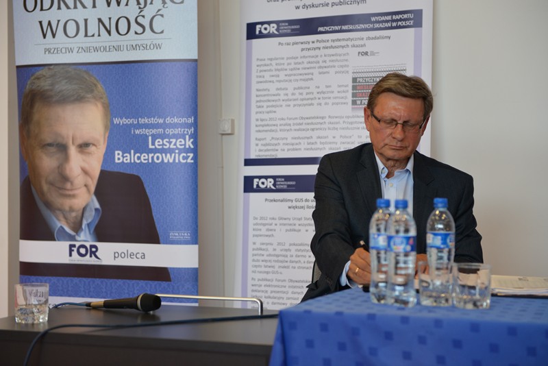 profesor Leszek Balcerowicz w WSEiP_21