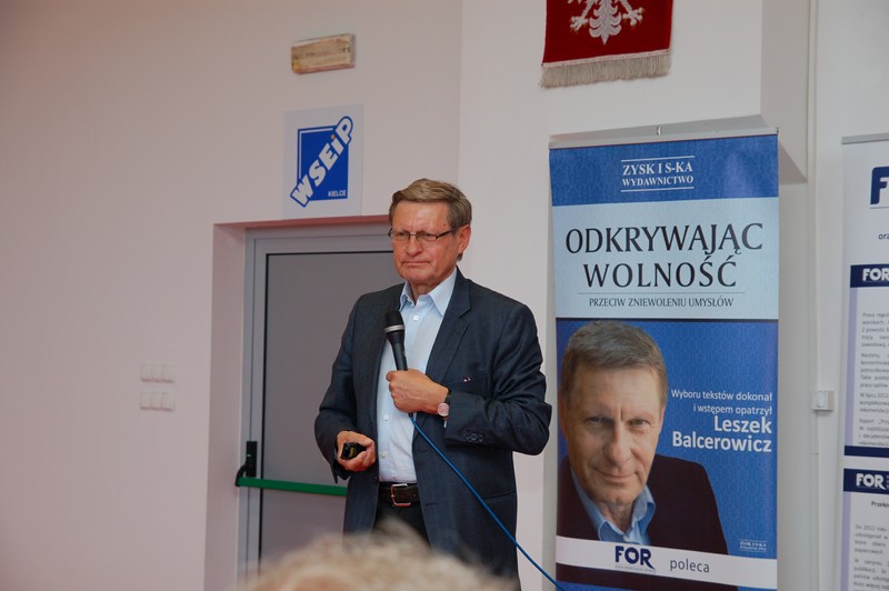 profesor Leszek Balcerowicz w WSEiP_53