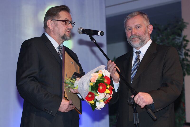 Lidera Regionu 2011 w kategorii Nauka dla WSEiP odebrał Prorektor dr Zdobysław Kuleszyński